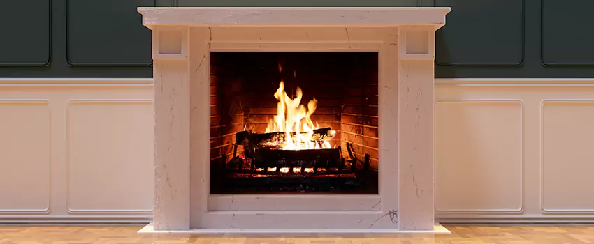 Decorative Electric Fireplace Installation in Winchester, Massachusetts