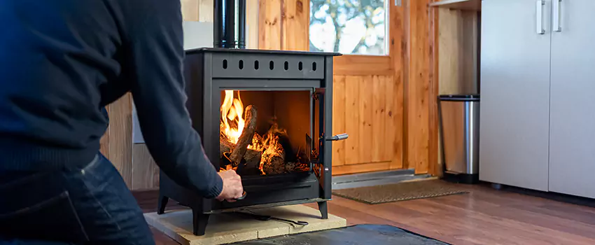 Open Hearth Wood Fireplace Installation in Winchester, MA
