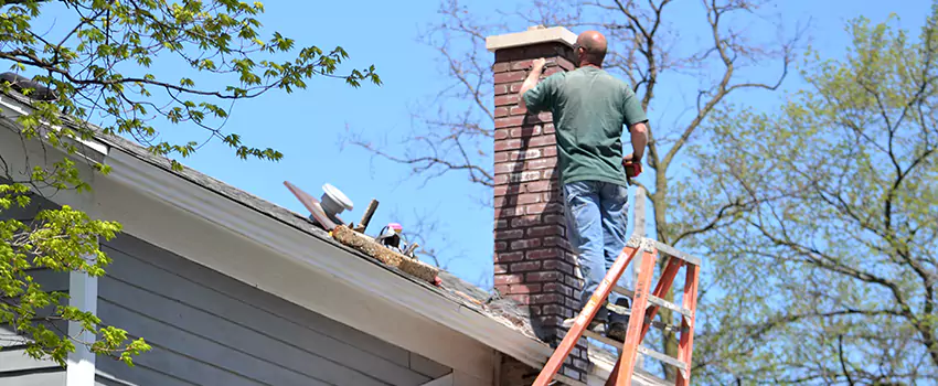 Vinyl and PVC Chimney Flashing Installation in Winchester, MA