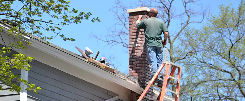 himney Crown Repair in Winchester, Massachusetts
