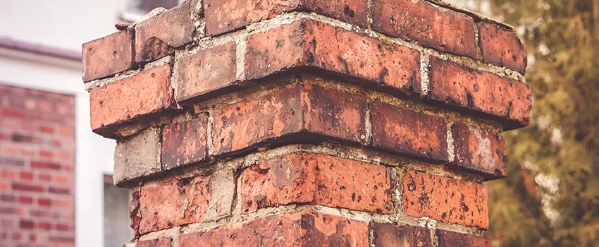 Cracked Chimney Bricks Repair Cost in Winchester, Massachusetts