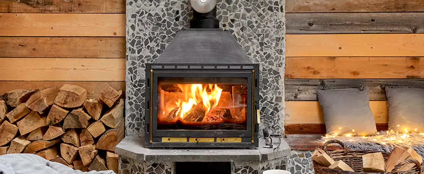 Outdoor Morso Fireplace Broken Screen Replacement in Winchester, MA